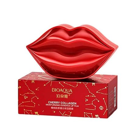 ماسک لب ورقه ای بیوآکوا Bioaqua Cherry Collagen Lip Mask