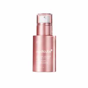 سرم اگزوزوم کلاژن و PDRN مدی کیوب Medicube مدل 2000 شات PDRN Pink Collagen Exosome Shot 2000 حجم 30ml