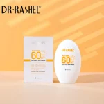 کرم ضد آفتاب بدون رنگ دکتر راشل SPF60 مدل 001 محافظ UVA ،UVB، ضد آب