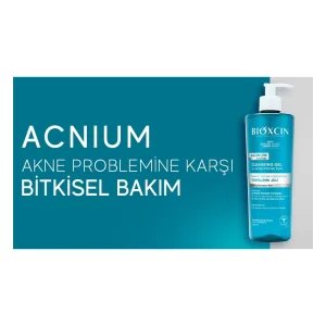 ژل شست‌وشوی صورت بیوکسین مدل Acnium